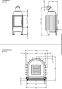 Каминная топка Spartherm Mini Z1- 7 kW - 4s - 1