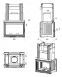 Каминная топка Chazelles СDF 801/803 R - 1