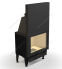 Каминная топка Arysto 10 (670x510) с гильотиной - 2