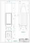 Каминная топка Arysto 10 (390x800) H с гильотиной - 1