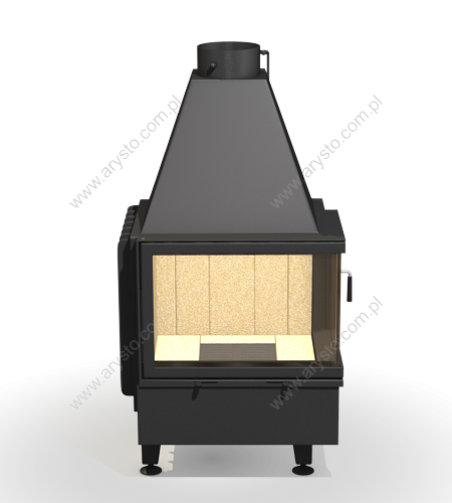 Каминная топка Arysto 10 L / P SJ (670+450x510)