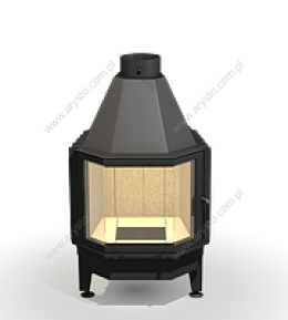 Каминная топка Arysto 15 G (330/220x450) призма
